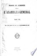 Diario de sesiones de la Asamblea General de la Republica Oriental del Uruguay