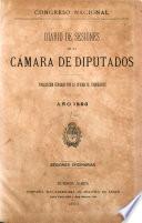 Diario de sesiones de la Cámara de Diputados