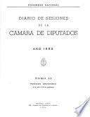 Diario de sesiones de la Cámara de Diputados
