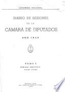 Diario de sesiones de la Cámara de Diputados