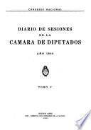 Diario de sesiones de la Cámara de diputados