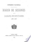 Diario de sesiones de la Cámara de Diputados