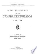 Diario de sesiones de la Cámara de Diputados