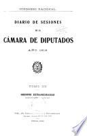 Diario de sesiones de la Cámara de Diputados