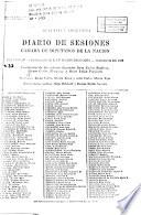 Diario de sesiones de la Cámara de Diputados