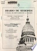 Diario de sesiones de la Cámara de diputados