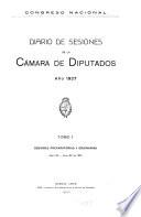 Diario de sesiones de la Cámara de diputados