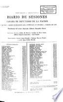 Diario de sesiones de la Cámara de Diputados