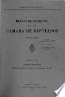 Diario de sesiones de la Cámara de Diputados