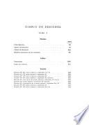 Diario de sesiones de la Cámara de diputados
