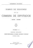 Diario de sesiones de la Cámara de Diputados