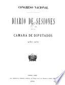 Diario de sesiones de la Cámara de Diputados
