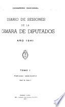 Diario de sesiones de la Cámara de diputados
