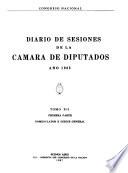 Diario de sesiones de la Cámara de Diputados