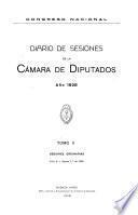 Diario de sesiones de la Cámara de diputados