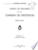 Diario de sesiones de la Cámara de diputados