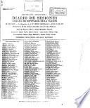 Diario de sesiones de la Cámara de Diputados