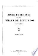 Diario de sesiones de la Cámara de Diputados