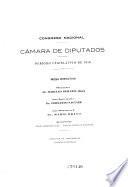 Diario de sesiones de la Cámara de Diputados