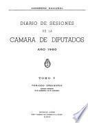 Diario de sesiones de la Cámara de Diputados