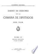 Diario de sesiones de la Cámara de diputados