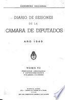 Diario de sesiones de la Cámara de Diputados