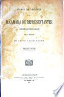 Diario de sesiones de la Cámara de Representantes