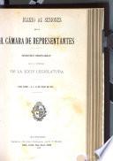 Diario de sesiones de la Cámara de Representantes