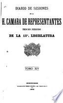 Diario de sesiones de la Cámara de Representantes