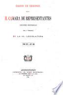 Diario de sesiones de la Cámara de Representantes