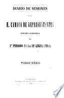 Diario de sesiones de la Cámara de Representantes