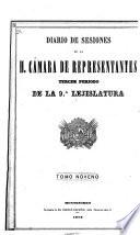Diario de sesiones de la Cámara de Representantes