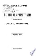 Diario de sesiones de la Cámara de Representantes