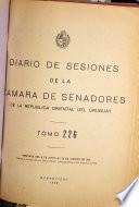 Diario de sesiones de la Cámara de Senadores de la República Oriental del Uruguay