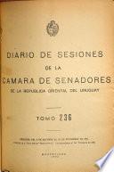 Diario de sesiones de la Cámara de Senadores de la República Oriental del Uruguay