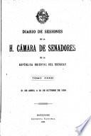 Diario de sesiones de la Cámara de Senadores de la República Oriental del Uruguay