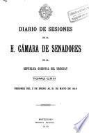 Diario de sesiones de la Cámara de Senadores de la República Oriental del Uruguay