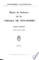 Diario de sesiones de la Cámara de Senadores