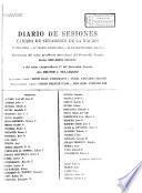 Diario de sesiones de la Cámara de Senadores