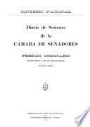 Diario de sesiones de la Cámara de Senadores