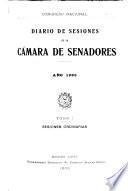 Diario de sesiones de la Cámara de Senadores