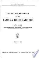 Diario de sesiones de la Cámara de Senadores
