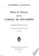 Diario de sesiones de la Cámara de Senadores