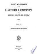 Diario de sesiones de la H. Convención N. Constituyente de la Repúlica Oriental del Uruguay (1916-1917).