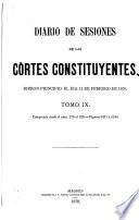 Diario de Sesiones de las Cortes Constituyentes