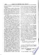 Diario de sesiones del Senado