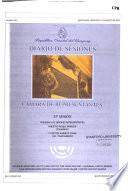 Diario de sesiones