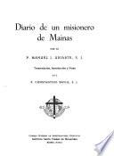 DIARIO DE UN MISIONERO DE MAINAS