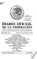 Diario oficial de la federación