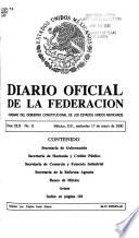 Diario oficial de la federación
